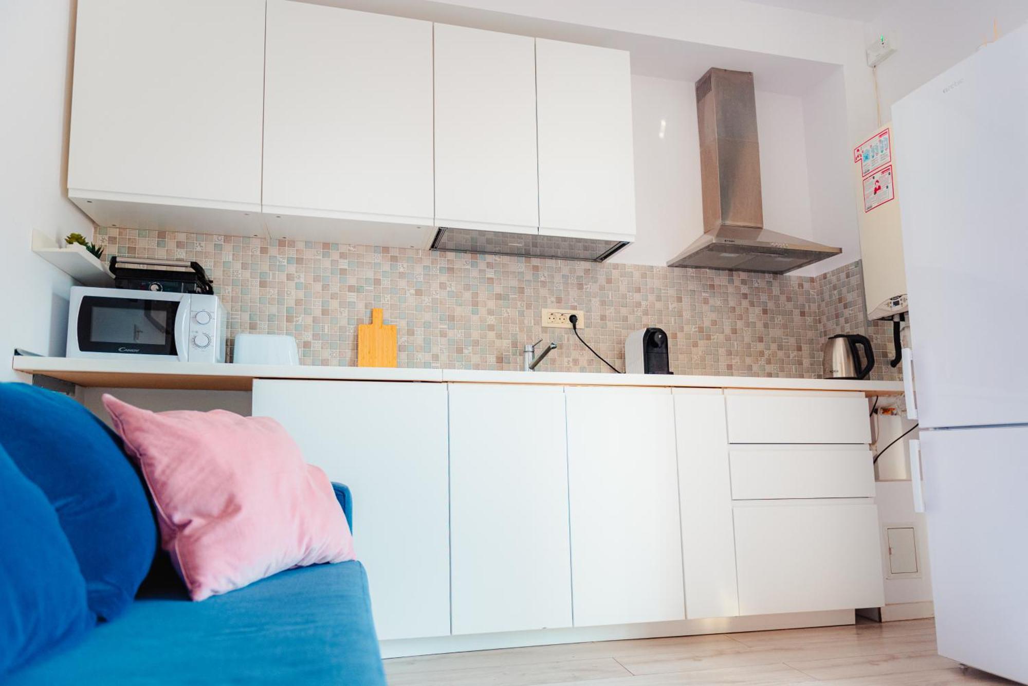 בוקרשט Downtown Apartment Boutique - Blue & Pink מראה חיצוני תמונה
